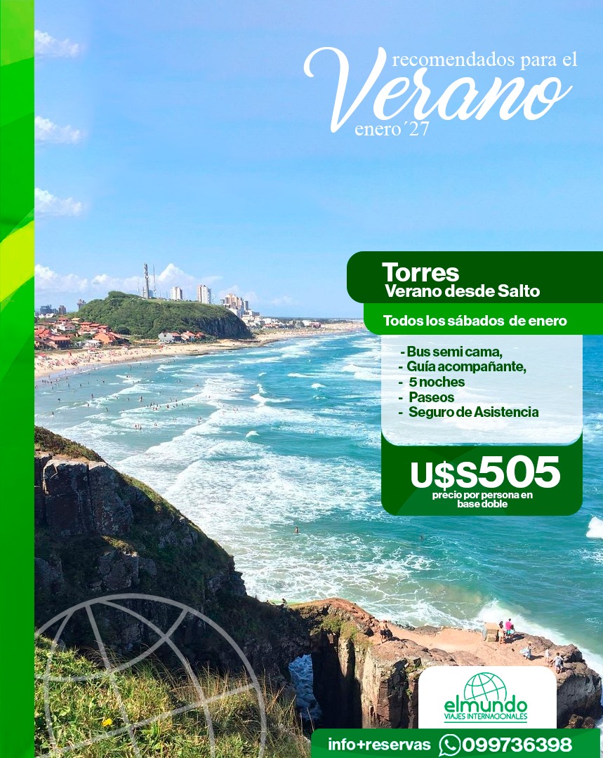 Torres – verano enero 2027